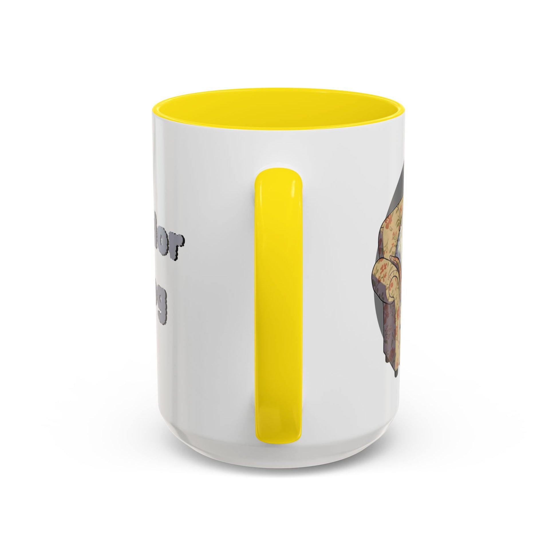 Komondor Lap Dog Coffee Mug - Funny Pet Lovers Gift - 11oz & 15oz - Schmartypants