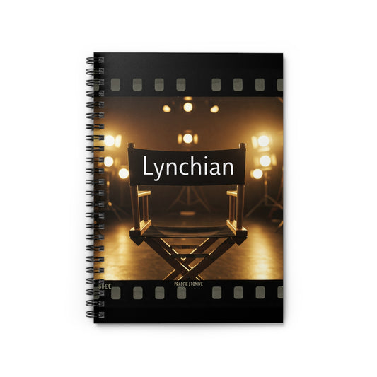 'Lynchian' Spiral Notebook - Creative Journal for Film Lovers, Film Students, David Lynch Fans - Schmartypants