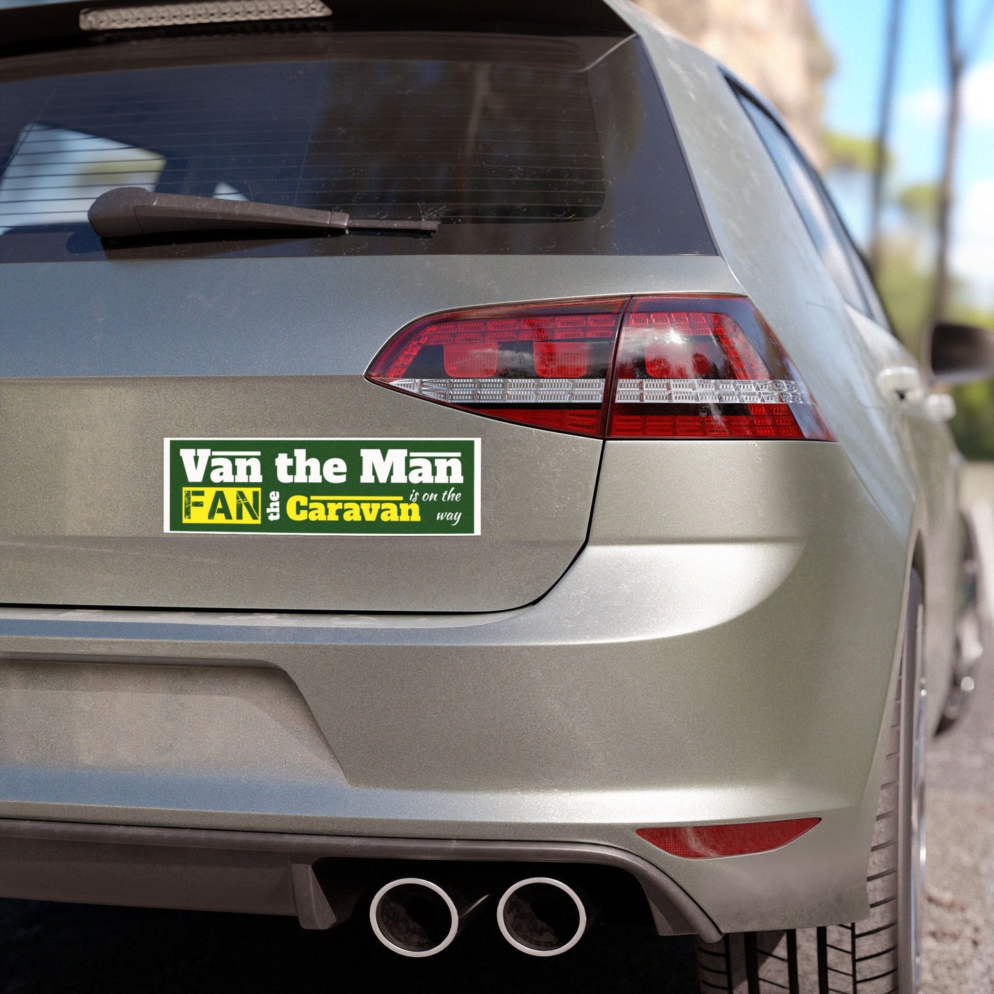 Van the Man Car Magnet - Fun Caravan Fan Decor for Van Life Enthusiasts - Schmartypants