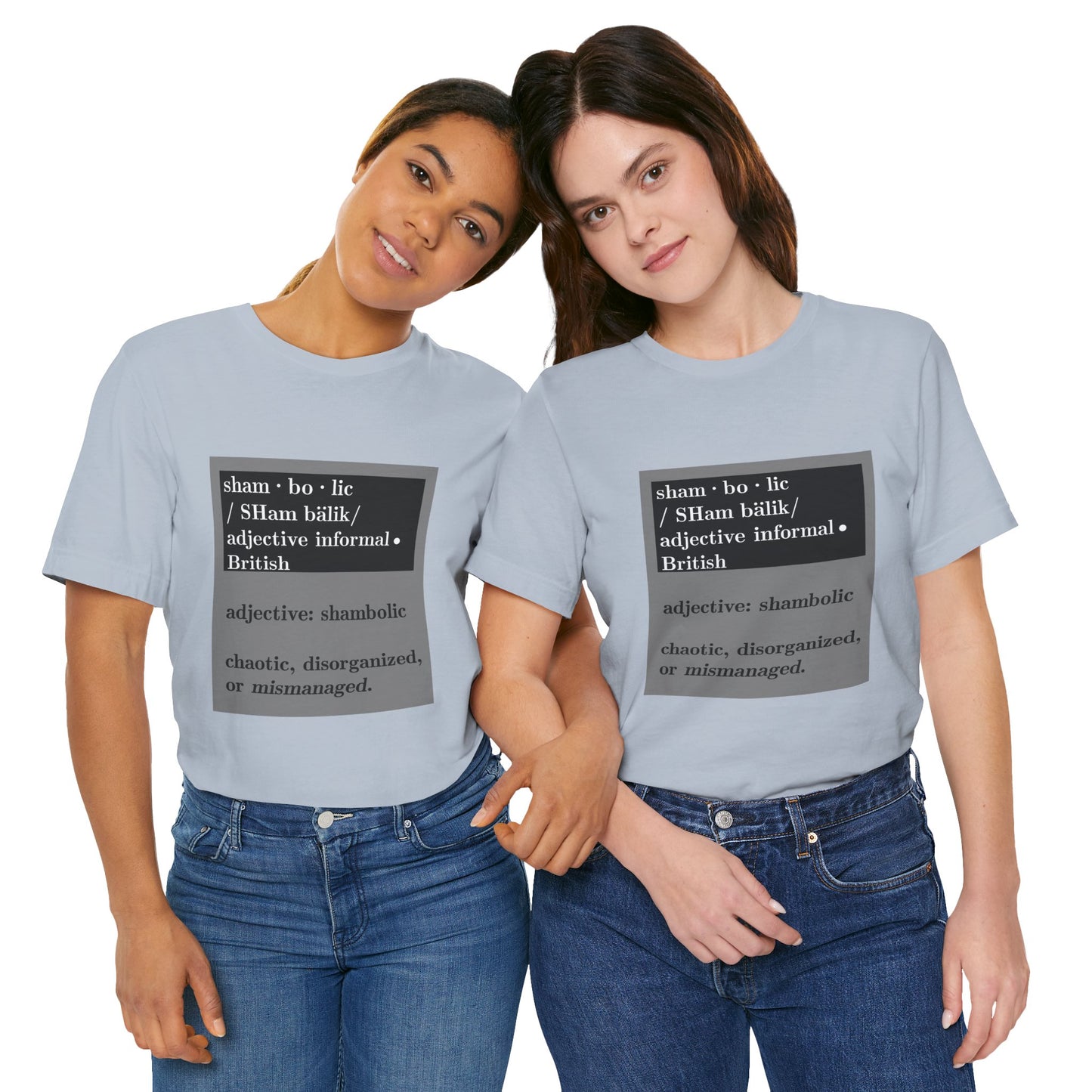 Shambolic Definition Tee, Funny Graphic T-Shirt, Casual Wear, Perfect Gift, Unisex Apparel, Protest Humor, Rachal Maddow Fans - Schmartypants