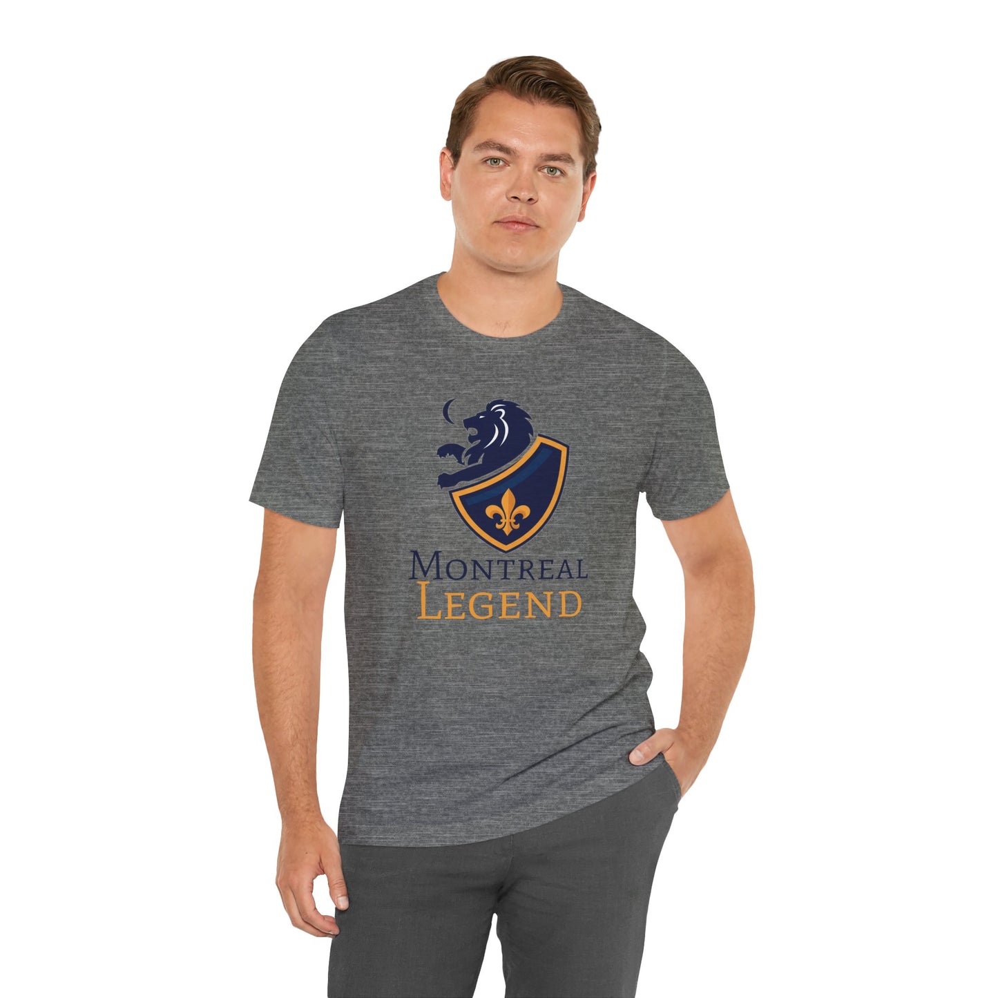 Montreal Legend Tee - Unisex Graphic Shirt, Vintage Style, Casual Outfit, Gift for Him/Her, Sports Lover Apparel, Montreal Souvenir Tee