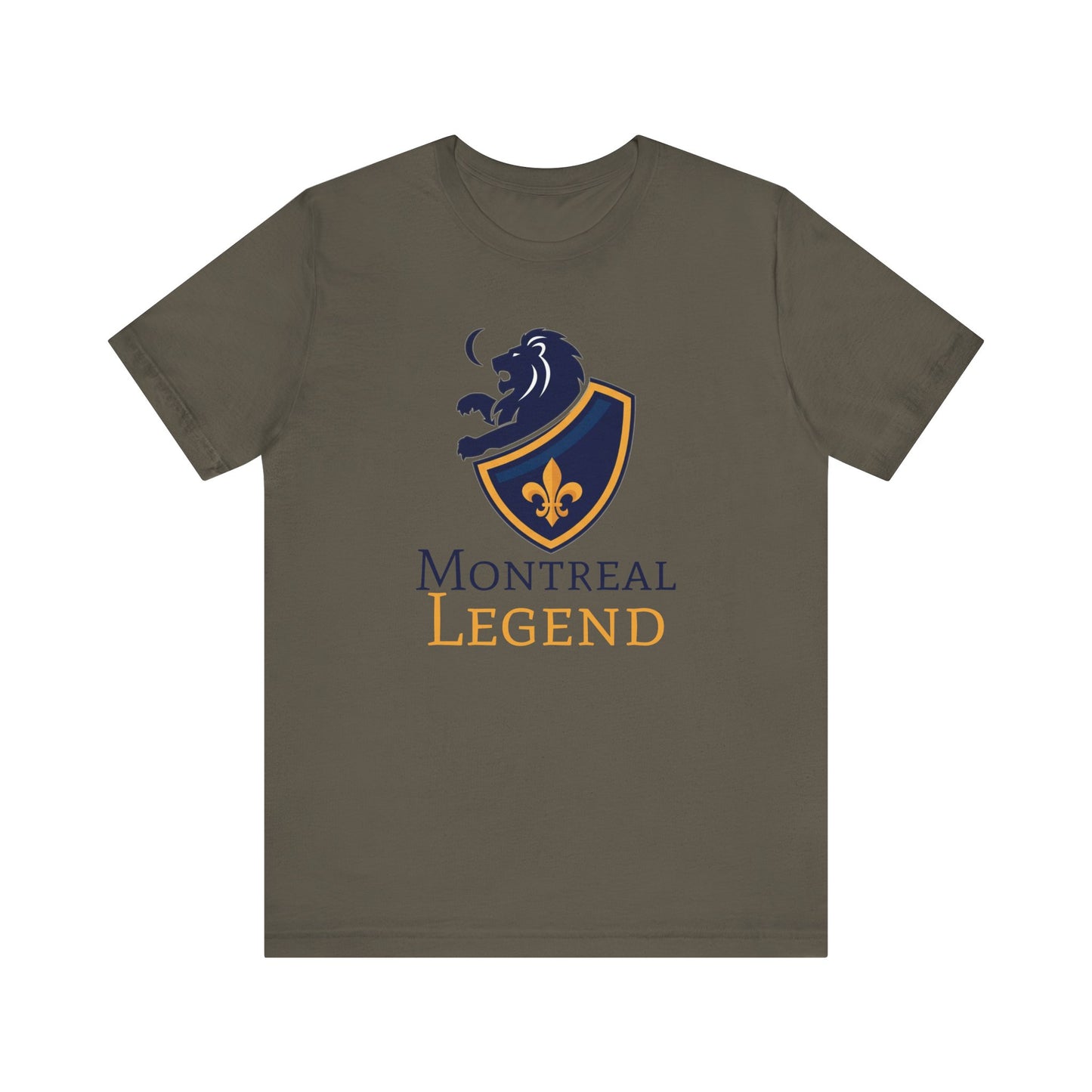 Montreal Legend Tee - Unisex Graphic Shirt, Vintage Style, Casual Outfit, Gift for Him/Her, Sports Lover Apparel, Montreal Souvenir Tee