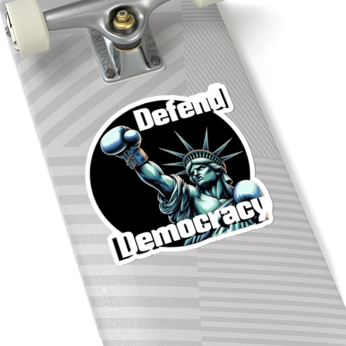 Defend Democracy Kiss-Cut Stickers - Empowering Political Decals for Activists - Schmartypants