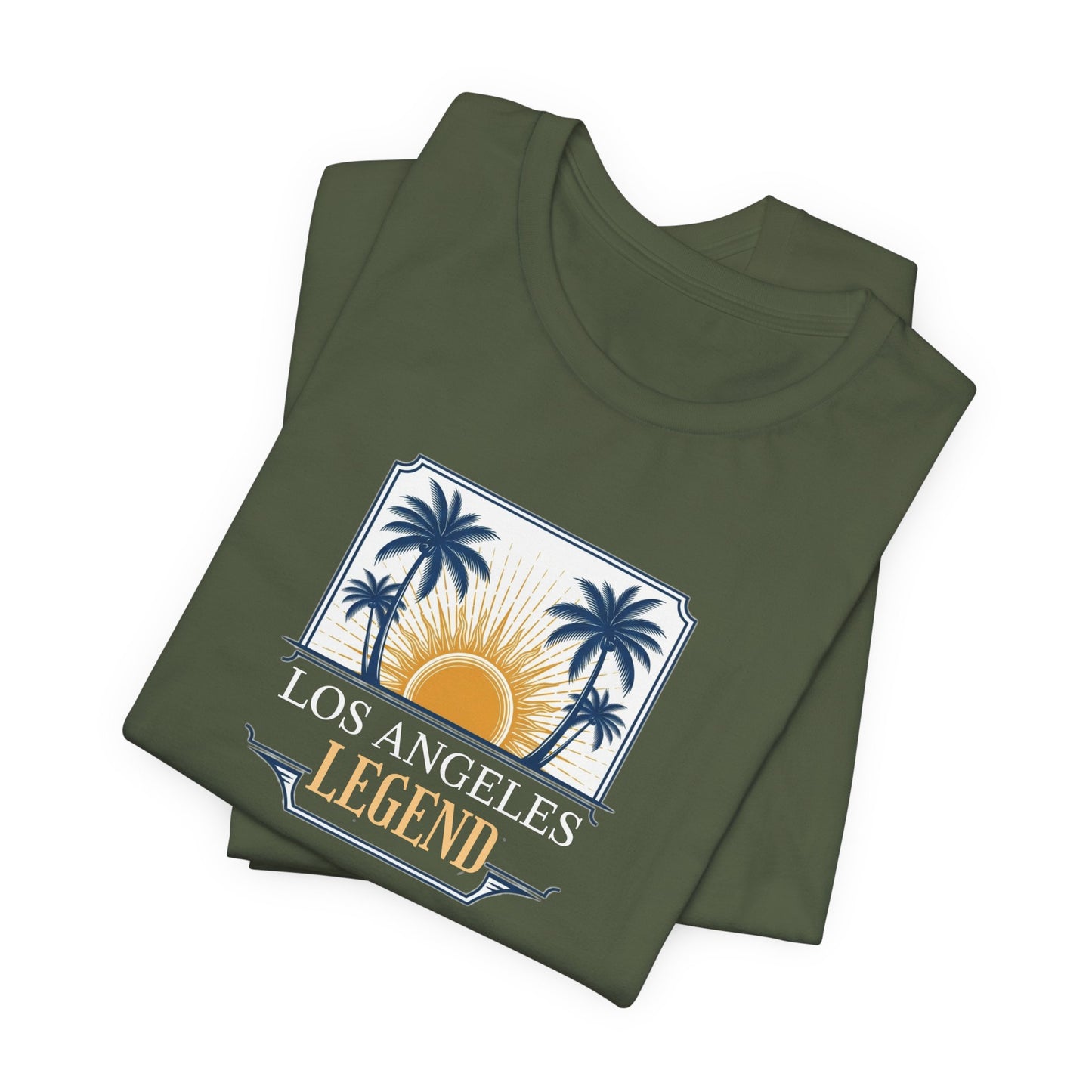 Los Angeles Legend Tee, Unisex Short Sleeve Shirt, California Pride, Summer Vibe, Travel Gift, Casual Wear, L.A. Souvenir Tee