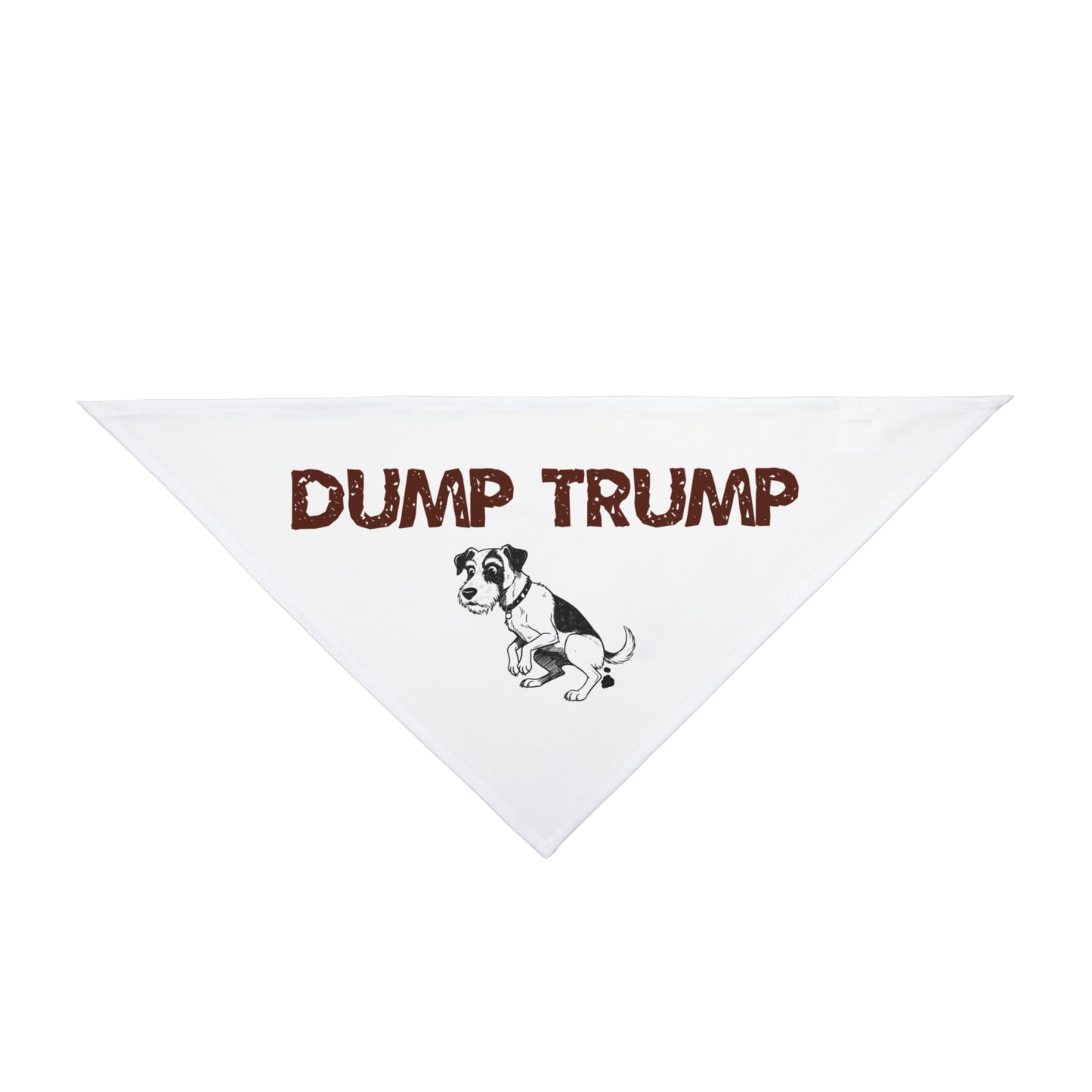 Funny Pet Bandana for Dog Lovers, Trendy Dog Accessory, Political Statement Dog Wear, Gift for Pet Owners, Dog Costume - Schmartypants