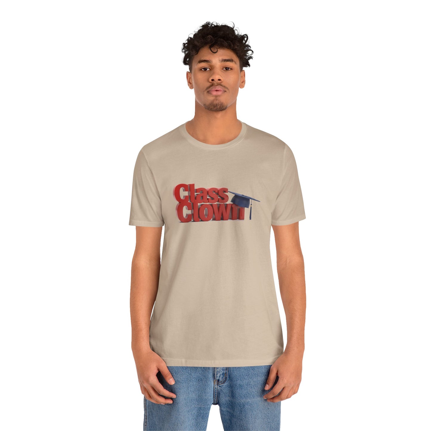 Class Clown Tee, Fun Graduation Shirt, College Humor T-Shirt, Unisex Short Sleeve Tee, Gift for Students