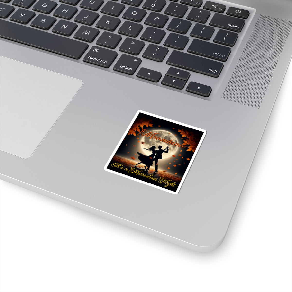 Moondance Kiss-Cut Stickers - Celebrate the Marvelous Night - Van Morrison and Music Fans - Schmartypants