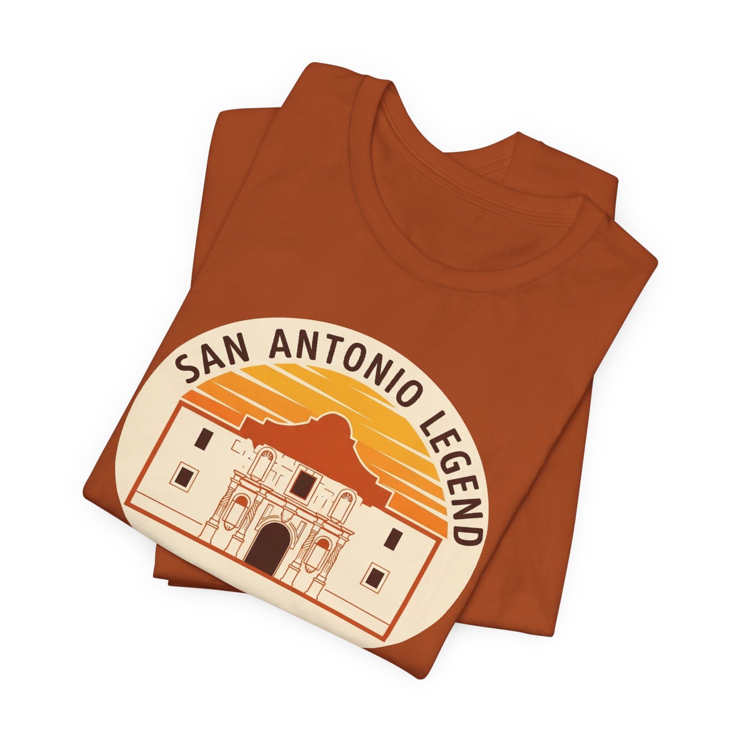 San Antonio Legend Tee, Vintage Style T-Shirt, Casual Wear, Souvenir Gift for Travelers, Summer Outing