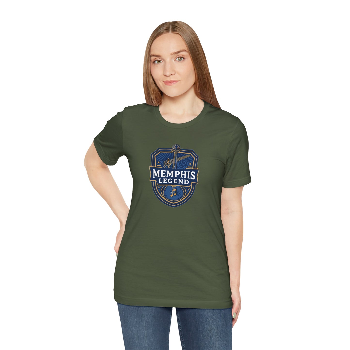 Memphis Legend Unisex Tee, Graphic Tee, Sports Fan Shirt, Casual Wear, Gift for Sports Lovers, Musicians, Memphis Souvenir T-Shirt