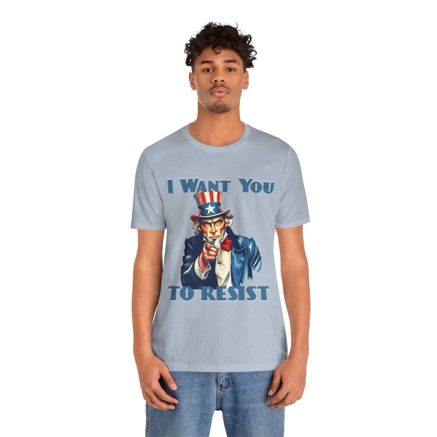 Vintage Uncle Sam 'I Want You to Resist' Unisex Tee - Protest Wear - Clever Resist Tee - Schmartypants