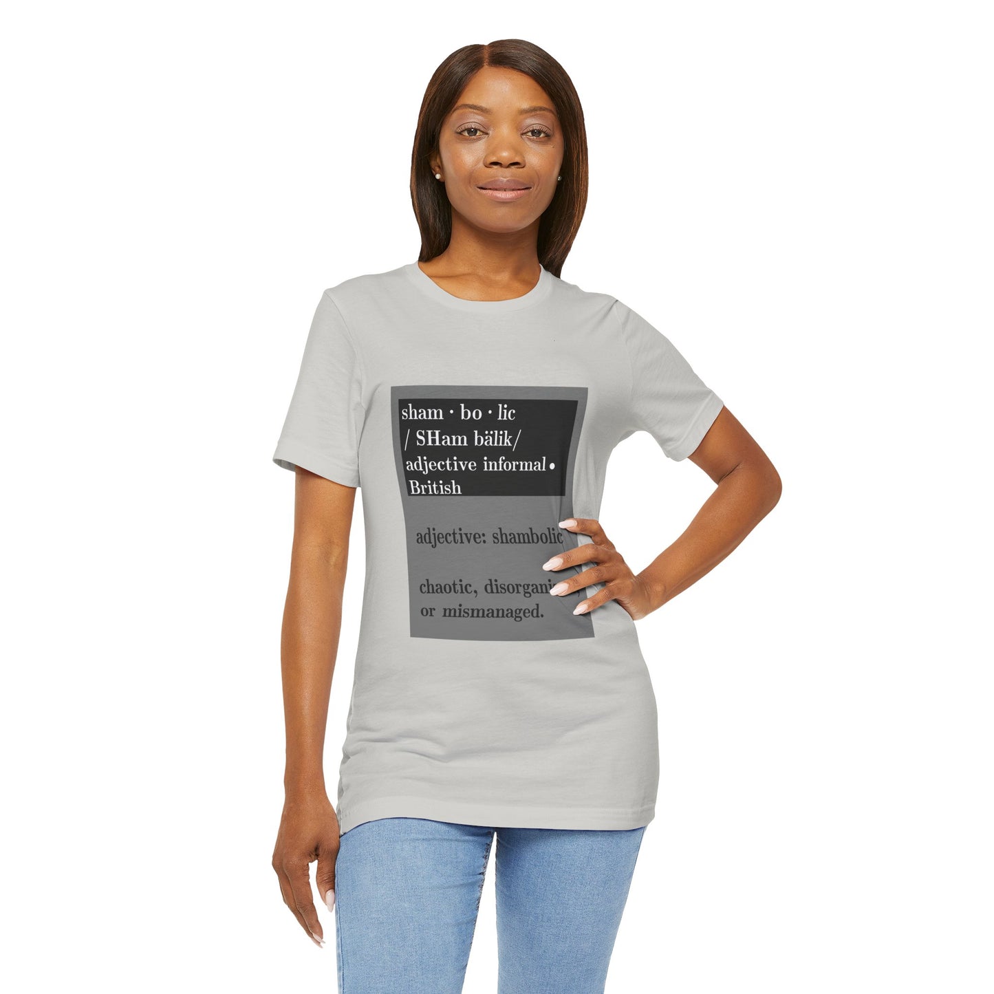 Shambolic Definition Tee, Funny Graphic T-Shirt, Casual Wear, Perfect Gift, Unisex Apparel, Protest Humor, Rachal Maddow Fans - Schmartypants