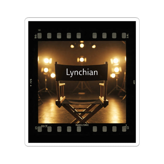 'Lynchian' Film-Inspired Kiss-Cut Stickers - Perfect for Movie Lovers & Filmmakers - Schmartypants