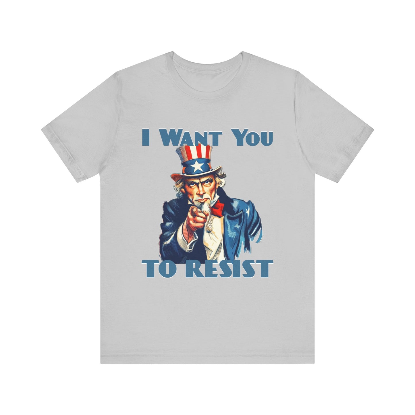 Vintage Uncle Sam 'I Want You to Resist' Unisex Tee - Protest Wear - Clever Resist Tee - Schmartypants