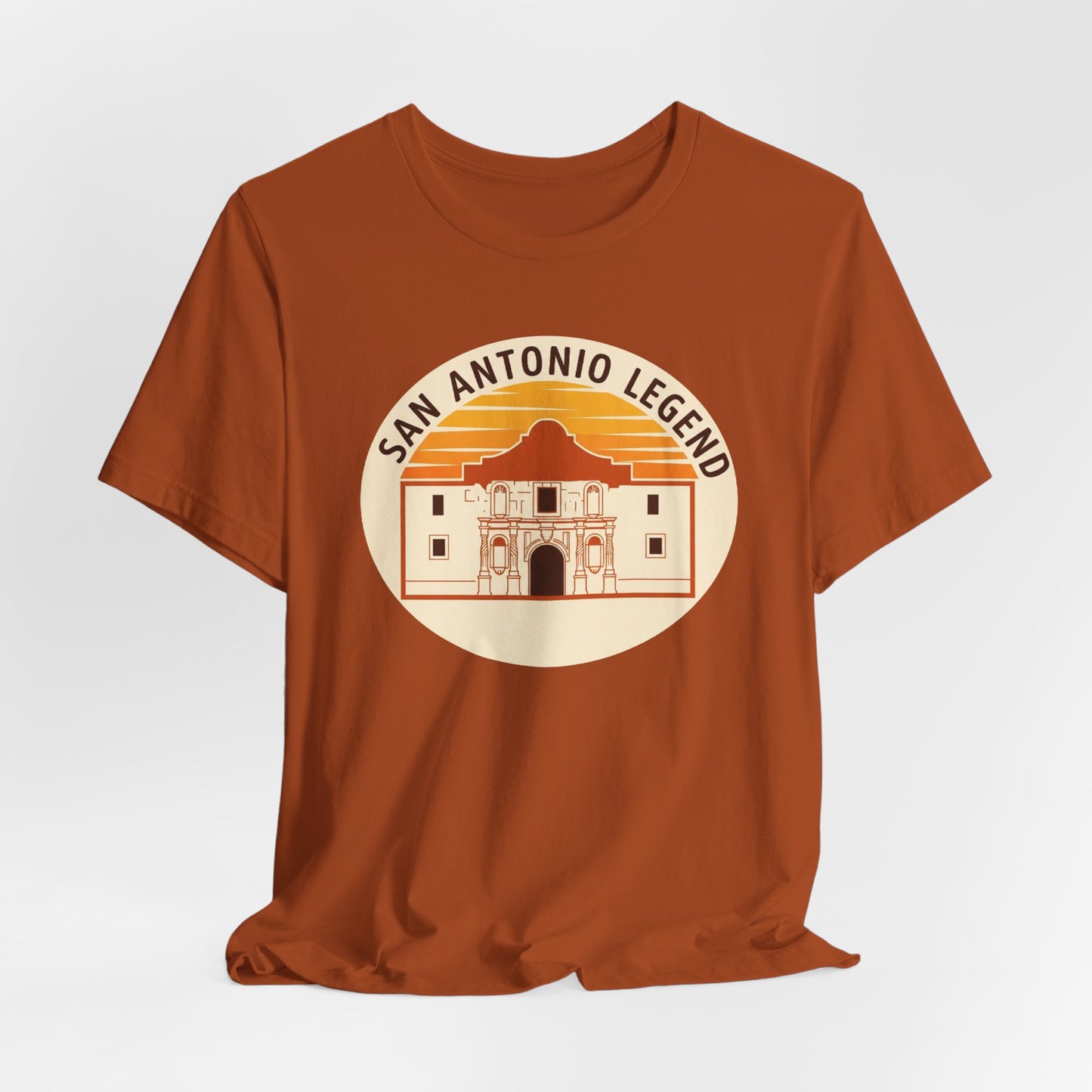San Antonio Legend Tee, Vintage Style T-Shirt, Casual Wear, Souvenir Gift for Travelers, Summer Outing