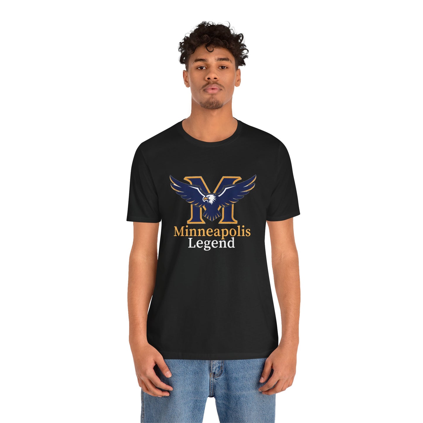 Minneapolis Legend Unisex Jersey Tee - Casual Wear, Sports Lover Gift, College Apparel, Team Spirit Shirt, Birthday Present