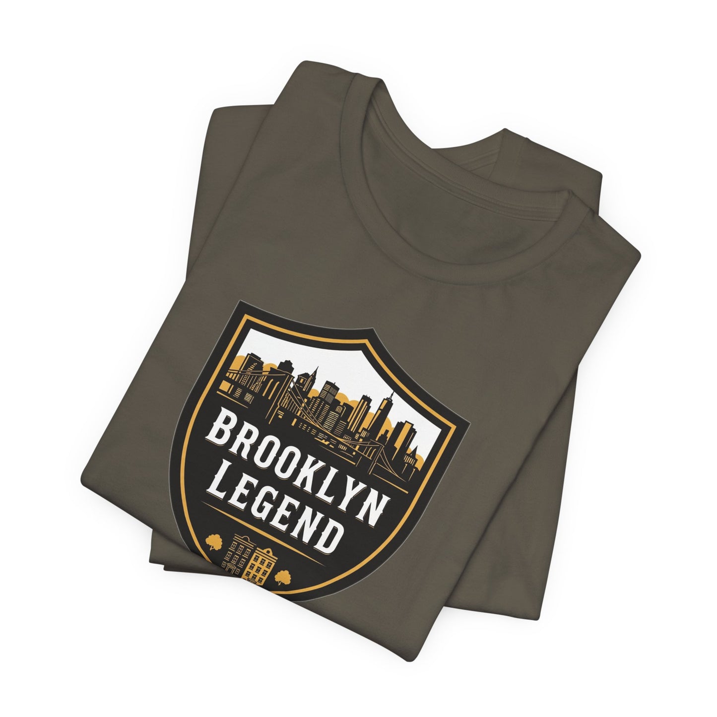 Brooklyn Legend T-Shirt | Unisex Graphic Tee for NYC Lovers, Casual Wear, Gift for Friends, Urban Fashion, Travel Souvenir Apparel