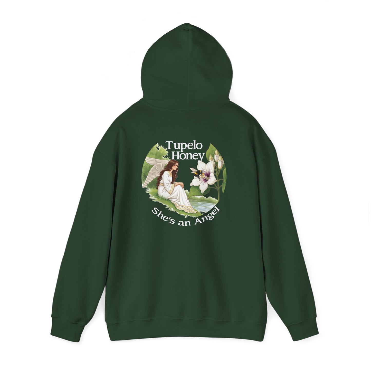 Tupelo Honey Hoodie, Van Morrison Inspired Sweatshirt, Angel River Concert Wear, Classic Rock Fan Gift, Unisex Heavy Blend Hooded Sweater