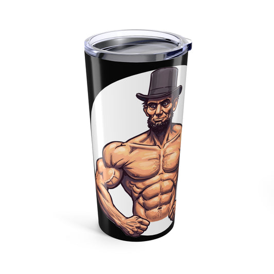Funny History Buff Tumbler 20oz - Gift for Abraham Lincoln Fans, History Students and Teachers - Schmartypants