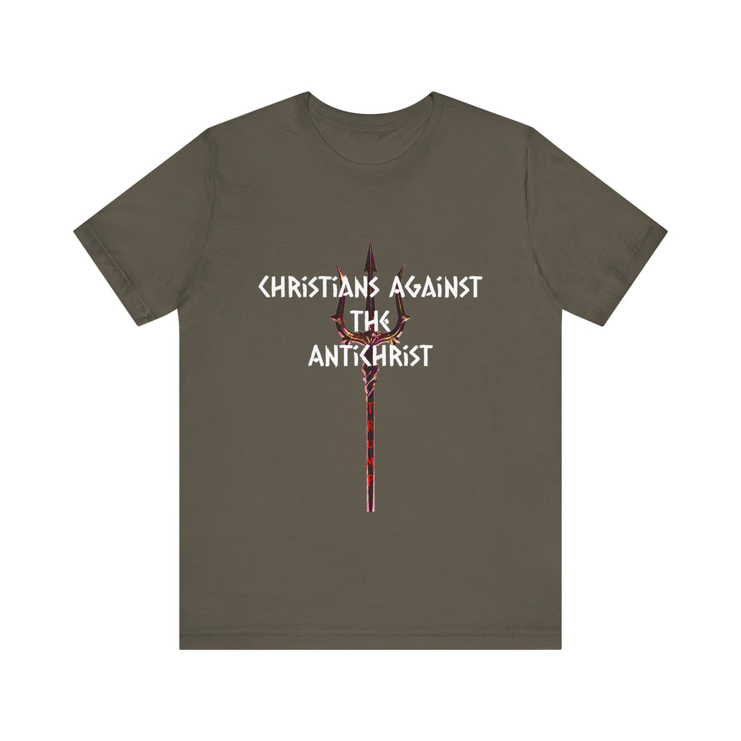 Christians Against the Antichrist Unisex Tee | Faith-Based T-Shirt, Christian Apparel, Spiritual Gifts, Casual Wear, Religious [...]