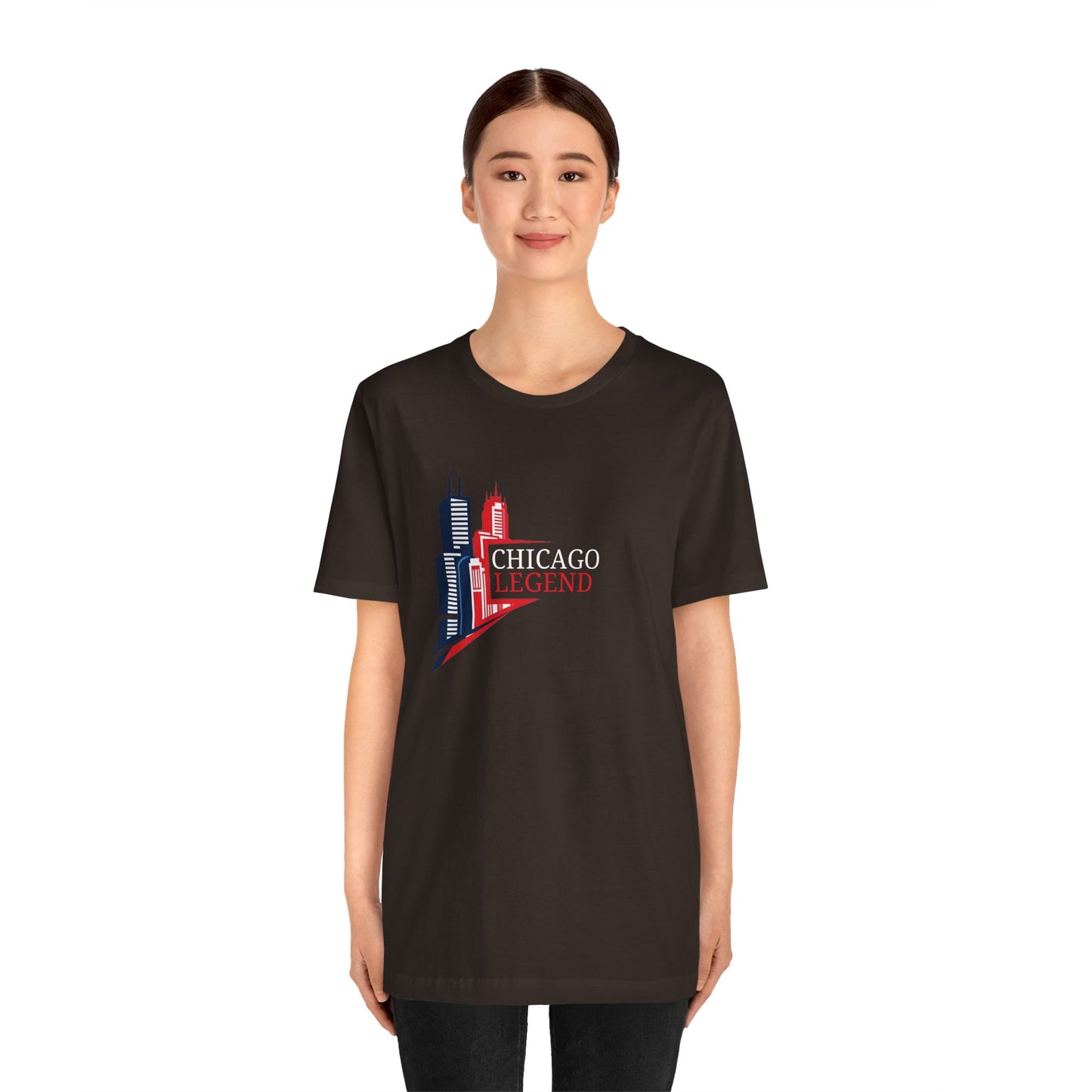 Classic Chicago Legend Graphic Unisex T-Shirt, Chicago Gift, City Pride Apparel, Urban Style Shirt, Travel Souvenir Tee