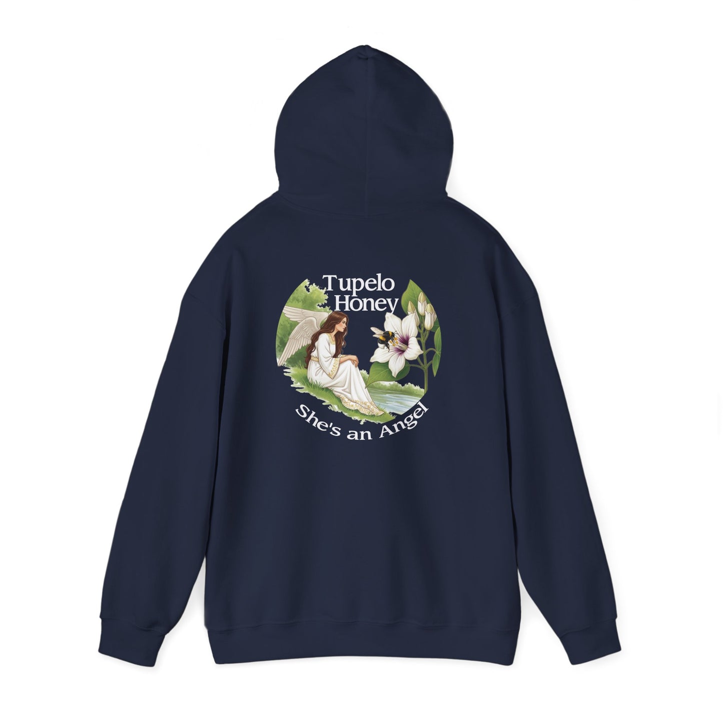 Tupelo Honey Hoodie, Van Morrison Inspired Sweatshirt, Angel River Concert Wear, Classic Rock Fan Gift, Unisex Heavy Blend Hooded Sweater