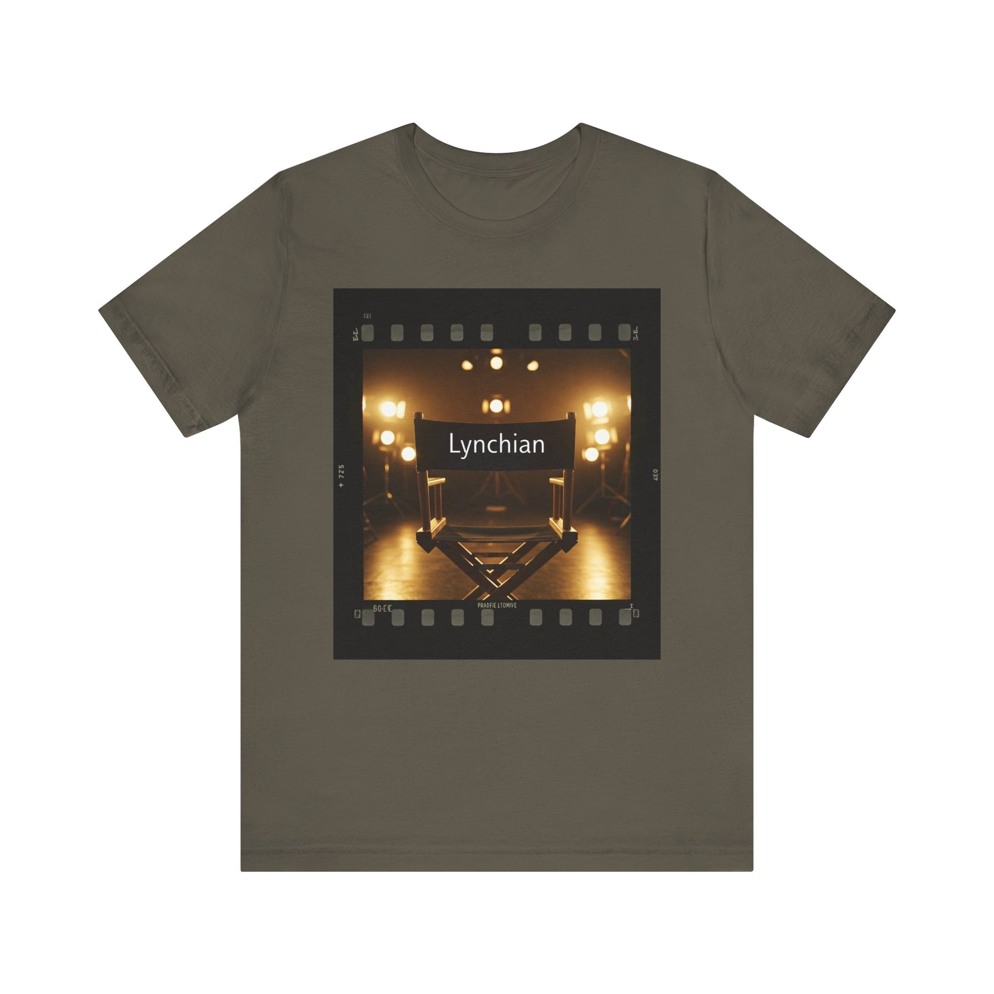 'Lynchian' Short Sleeve Tee - Artistic Film Inspired Design for Classic Movie Lovers, Fim Fans, Fans of David Lynch - Schmartypants