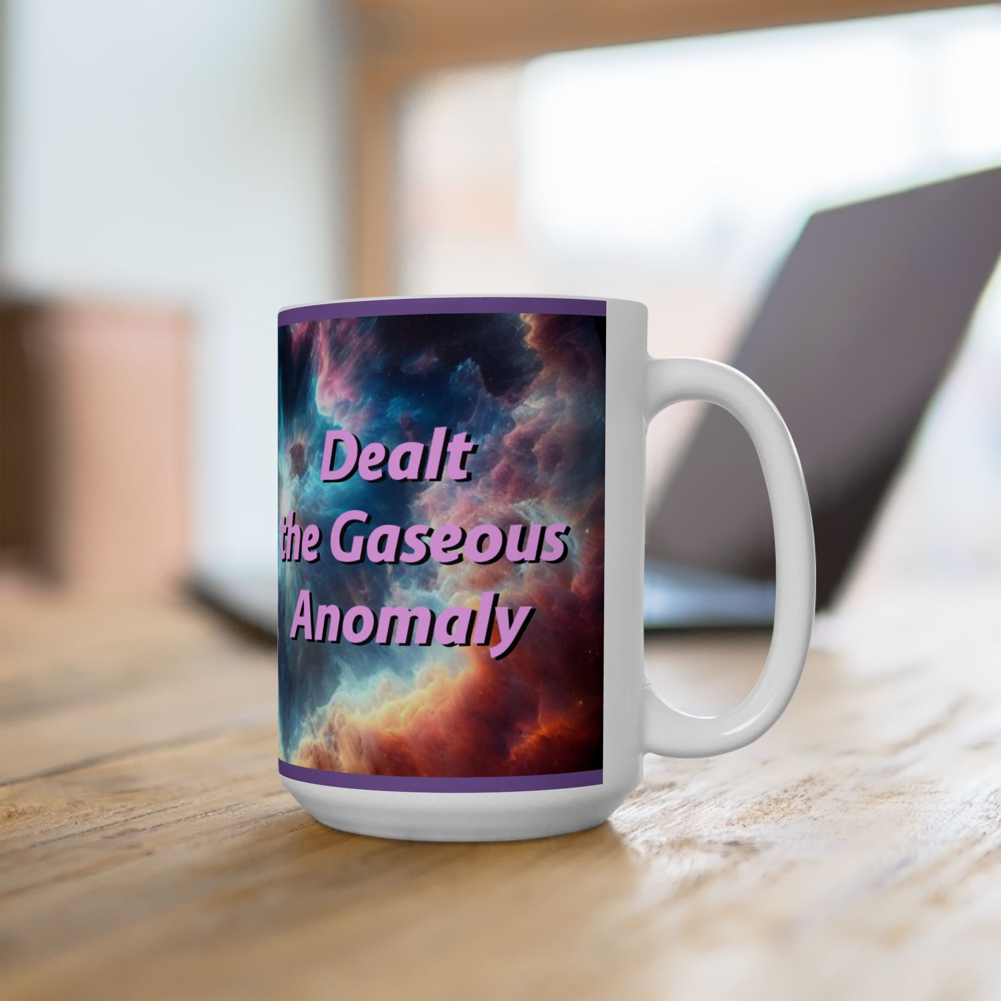 HIlarious Cosmic Ceramic Mug - Galaxy Design for Trekkies and Sci-Fi Fans - Schmartypants