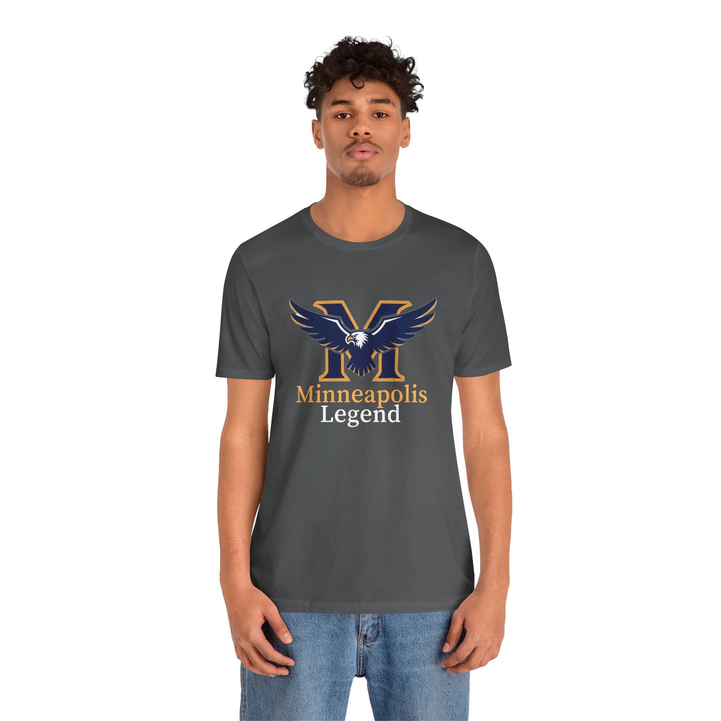 Minneapolis Legend Unisex Jersey Tee - Casual Wear, Sports Lover Gift, College Apparel, Team Spirit Shirt, Birthday Present