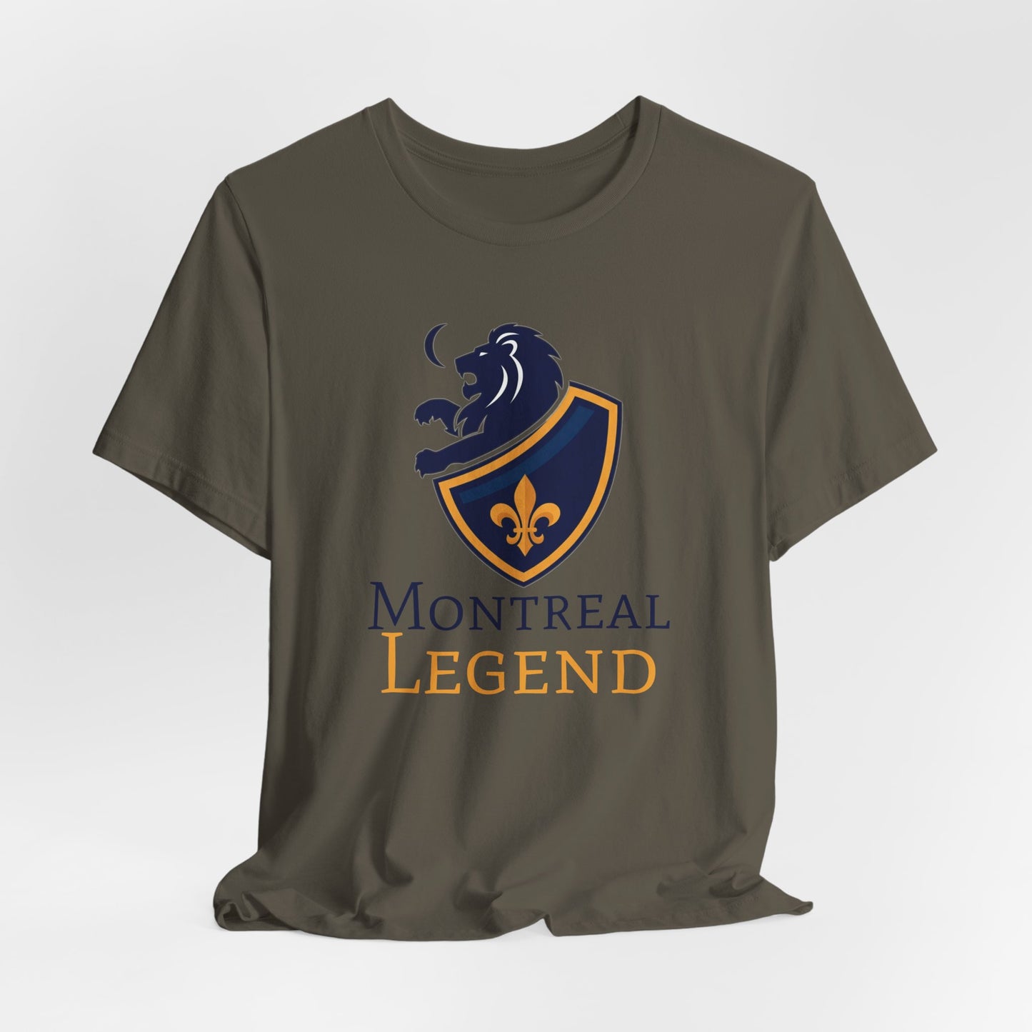 Montreal Legend Tee - Unisex Graphic Shirt, Vintage Style, Casual Outfit, Gift for Him/Her, Sports Lover Apparel, Montreal Souvenir Tee