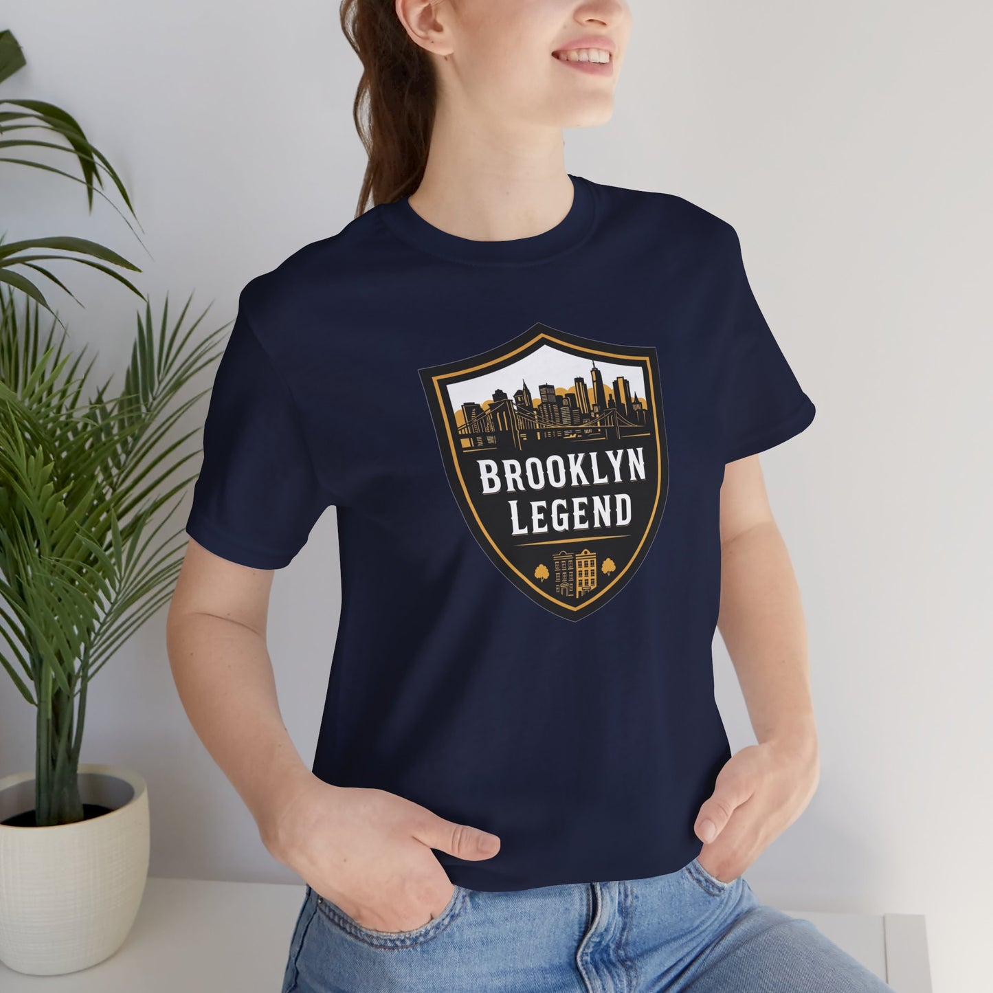 Brooklyn Legend T-Shirt | Unisex Graphic Tee for NYC Lovers, Casual Wear, Gift for Friends, Urban Fashion, Travel Souvenir Apparel