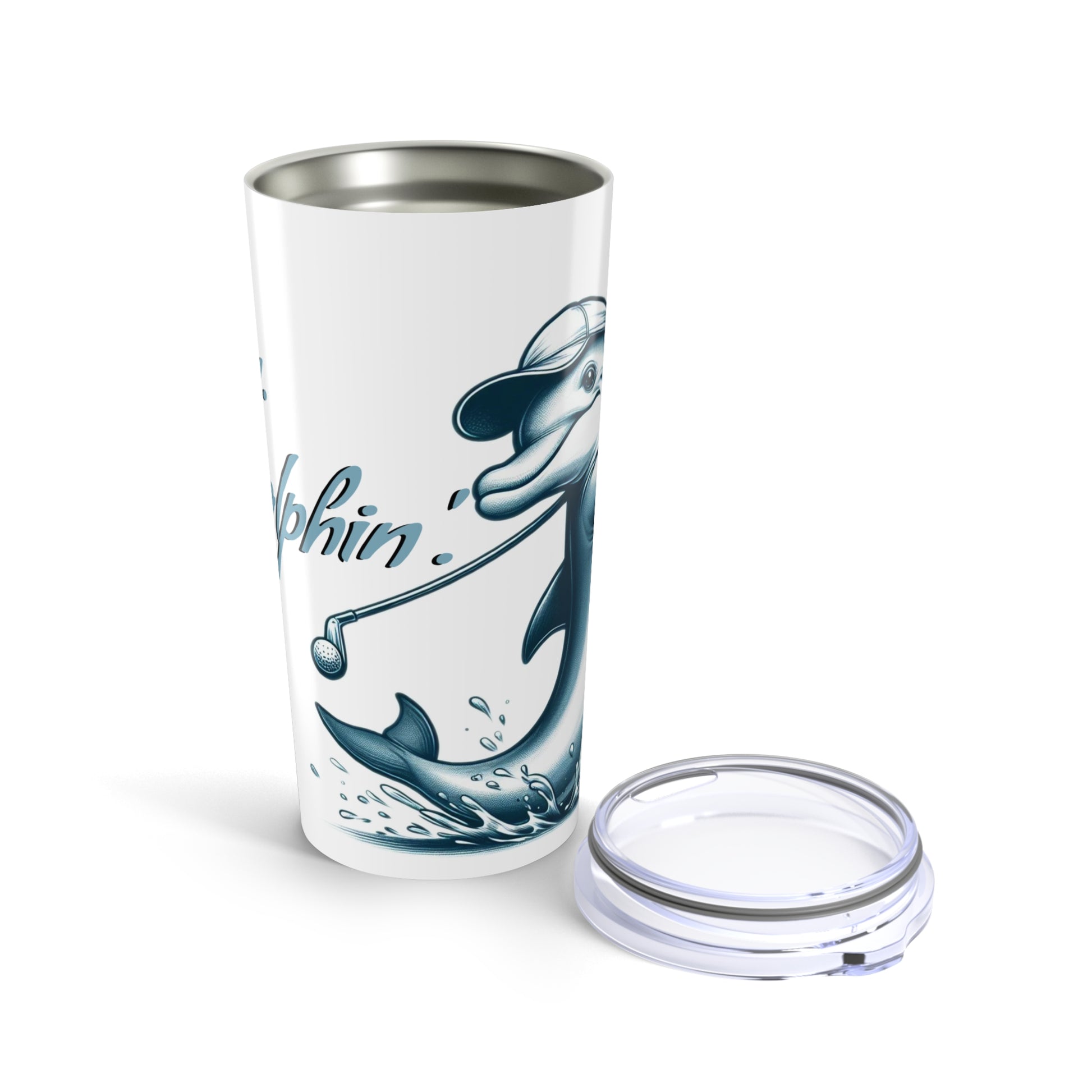 Funny 'Sorry. I'm Golphin'.' Golfers Gift 20oz Tumbler – Fun Drinkware for Dads and All Golfing Enthusiasts - Schmartypants