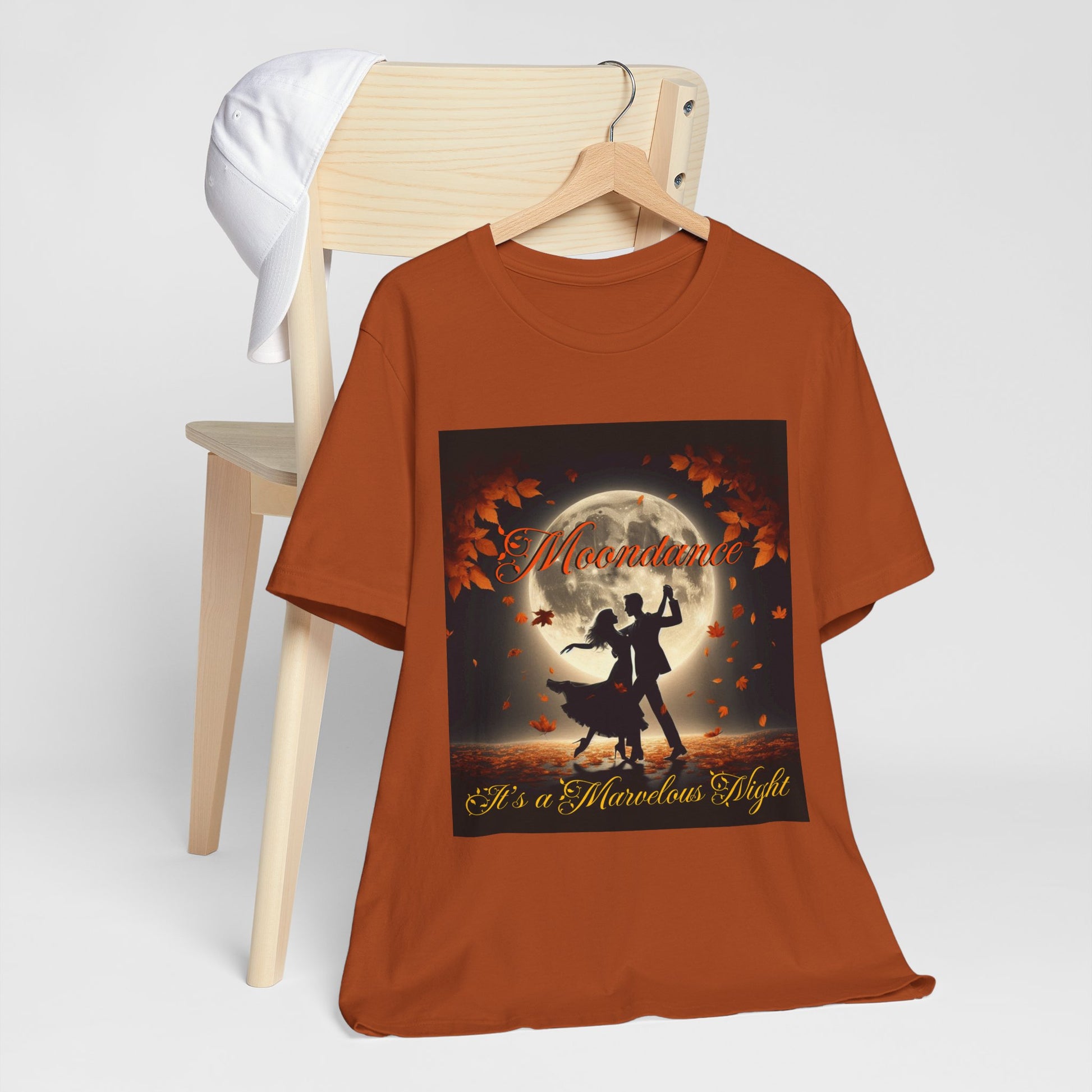 Moondance Unisex Jersey Tee - "It's a Marvelous Night" Graphic Shirt - Van Morrison and Music Fans - Schmartypants