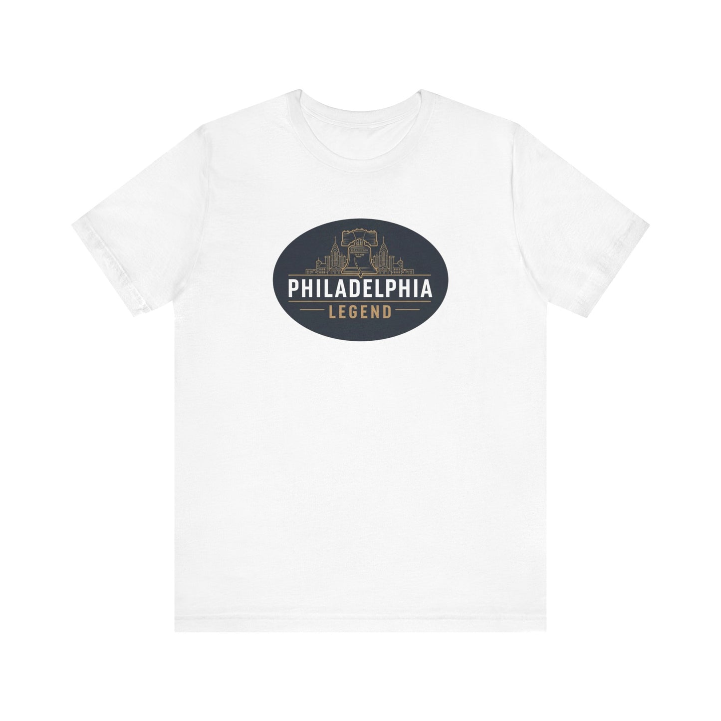 Philadelphia Legend Unisex Jersey Short Sleeve Tee | Casual Fashion, Gift for Sports Fans, Birthday Present, Summer Wear, Philly Souvenir Tee