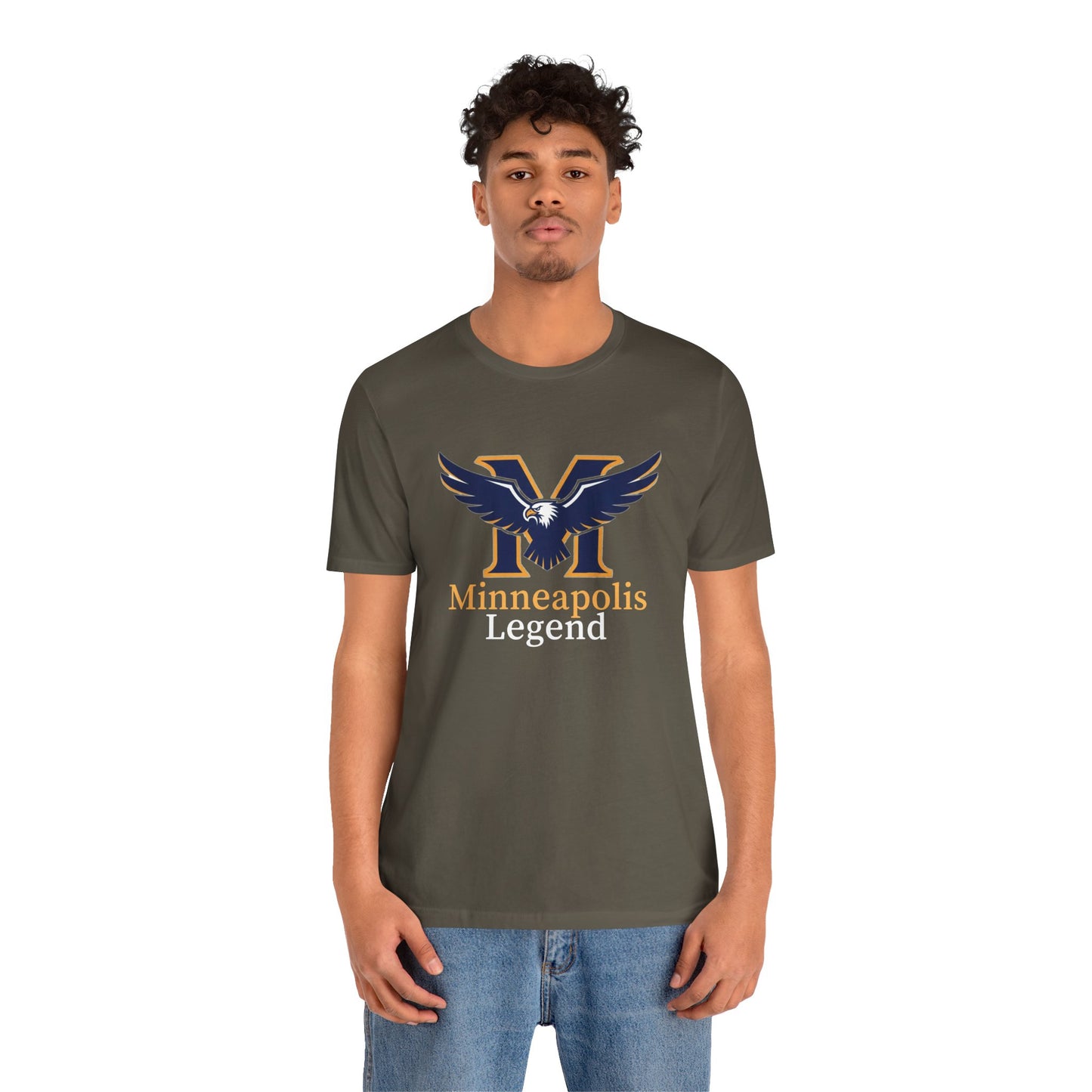 Minneapolis Legend Unisex Jersey Tee - Casual Wear, Sports Lover Gift, College Apparel, Team Spirit Shirt, Birthday Present