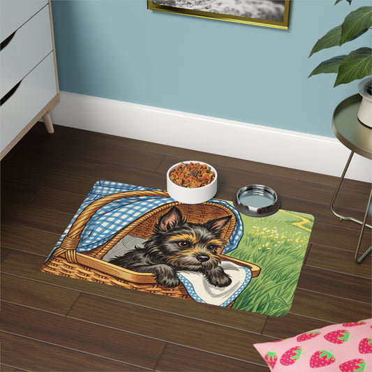 Toto Wizard of Oz Pet Food Mat, Dog and Cat Feeding Mat, Pet Bowl Placemat, Cute Pet Accessories, Animal Lover Gift