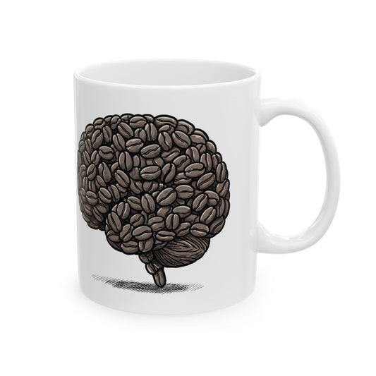 Funny Coffee Lover Ceramic Mug - Perfect for Home or Office - Hilarious Coffee Drinker's Gift - Schmartypants