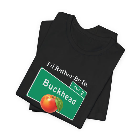 Buckhead Atlanta Unisex Tee, Georgia Tech Shirt, Downtown Club Scene Top, Atlanta GA Gift, Short Sleeve T-Shirt, Georgia Home Shirt