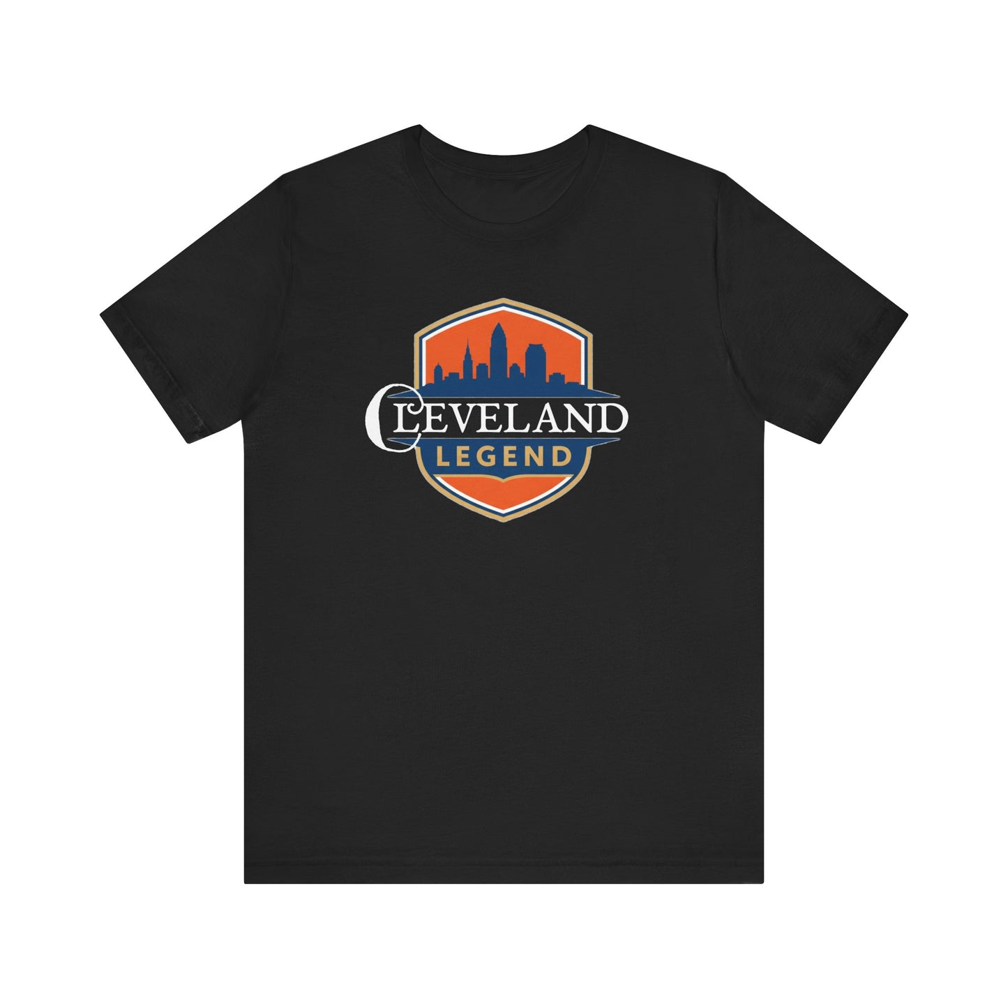Cleveland Legend Unisex Tee - Casual Graphic Shirt, Gift for Sports Fans, Summer Essential, Unique Ohio Pride Tee, Cleveland Souvenir Tee