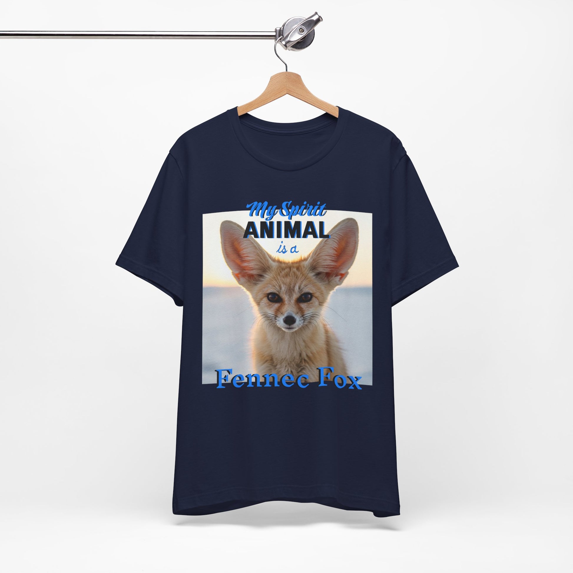 Fennec Fox Spirit Animal Tee - Unisex Short Sleeve Shirt - Fox Lovers - Schmartypants