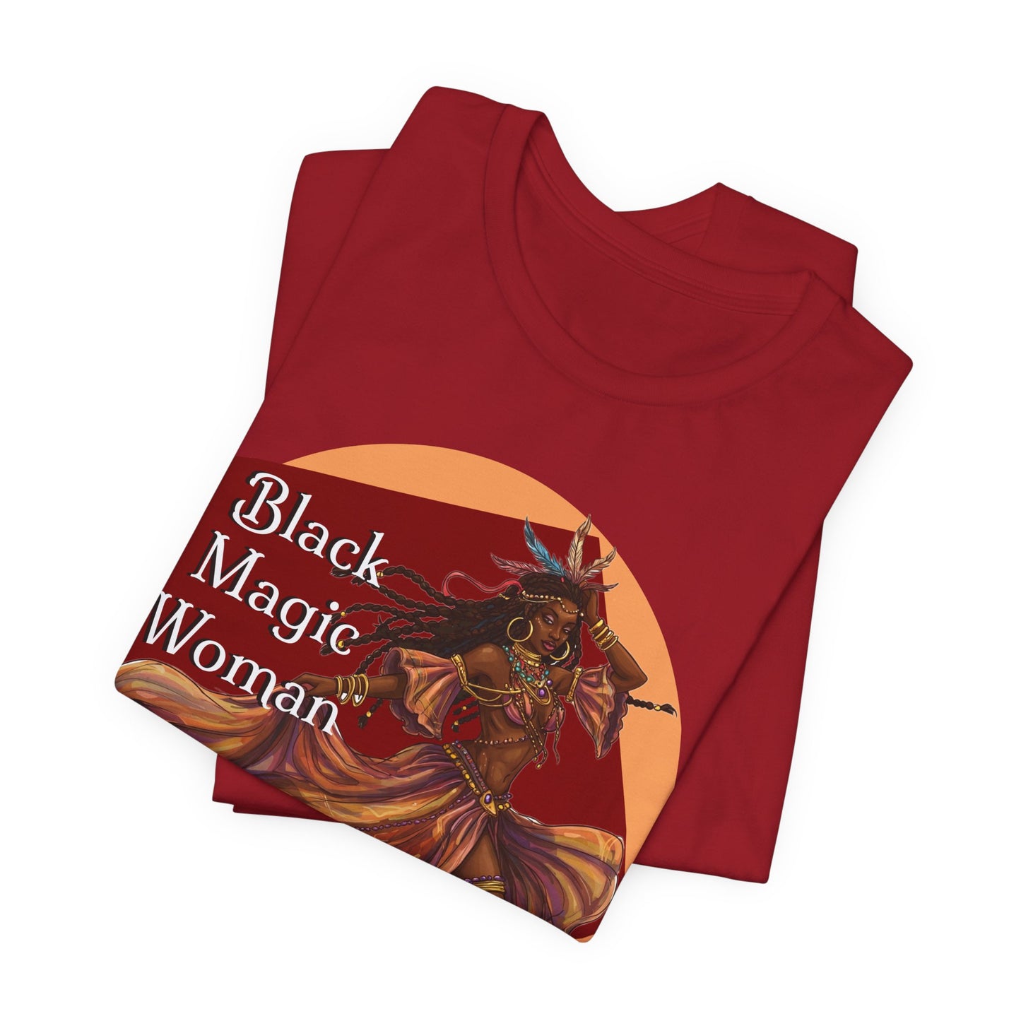 'Black Magic Woman' Tee, Witchy Apparel, Boho T-Shirt, Festival Outfit, Classic Rock Fans, Santana, Fleetwood Mac - Schmartypants