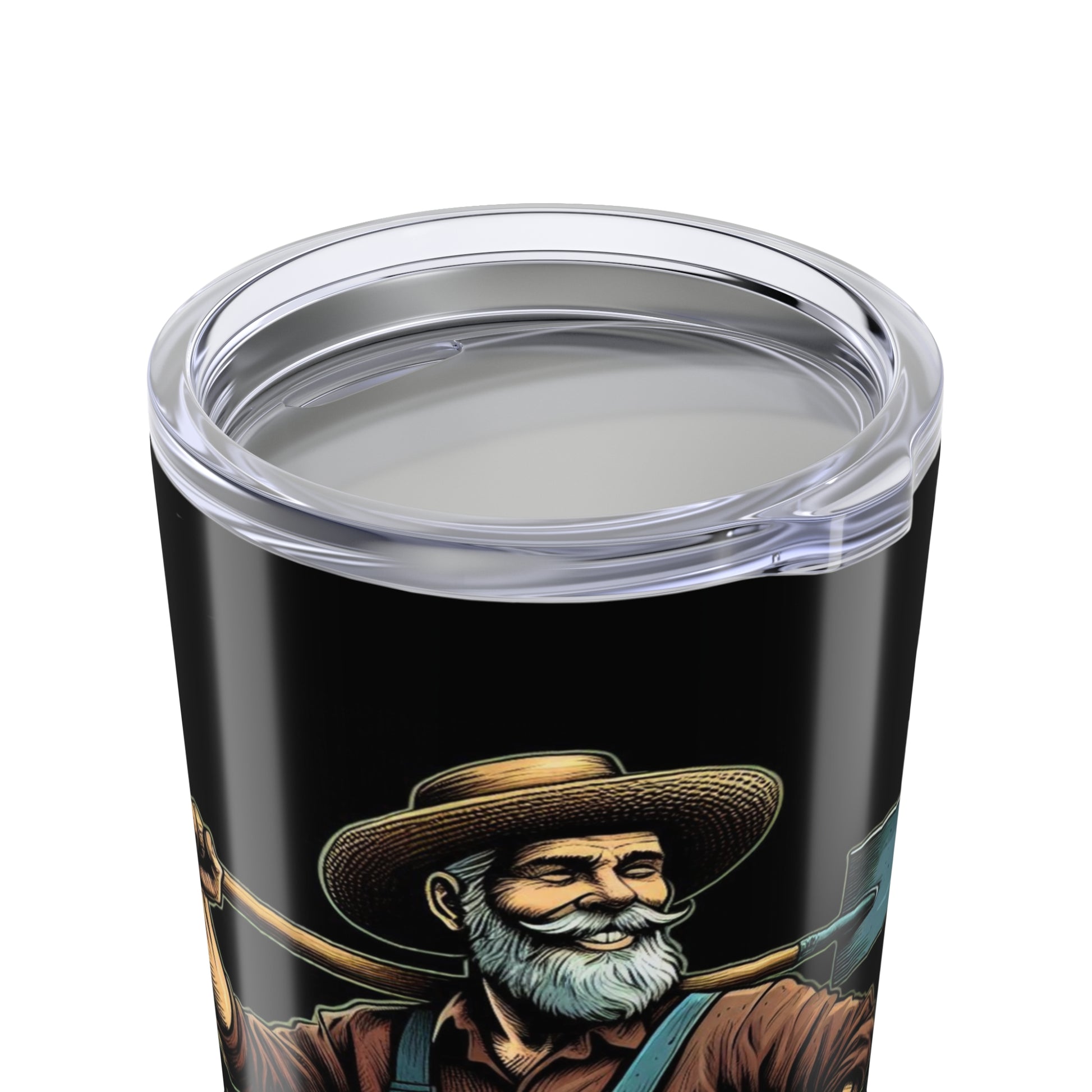 Gardener's 20oz Tumbler - Funny Farmer Design for Garden Lovers and Dads - Schmartypants