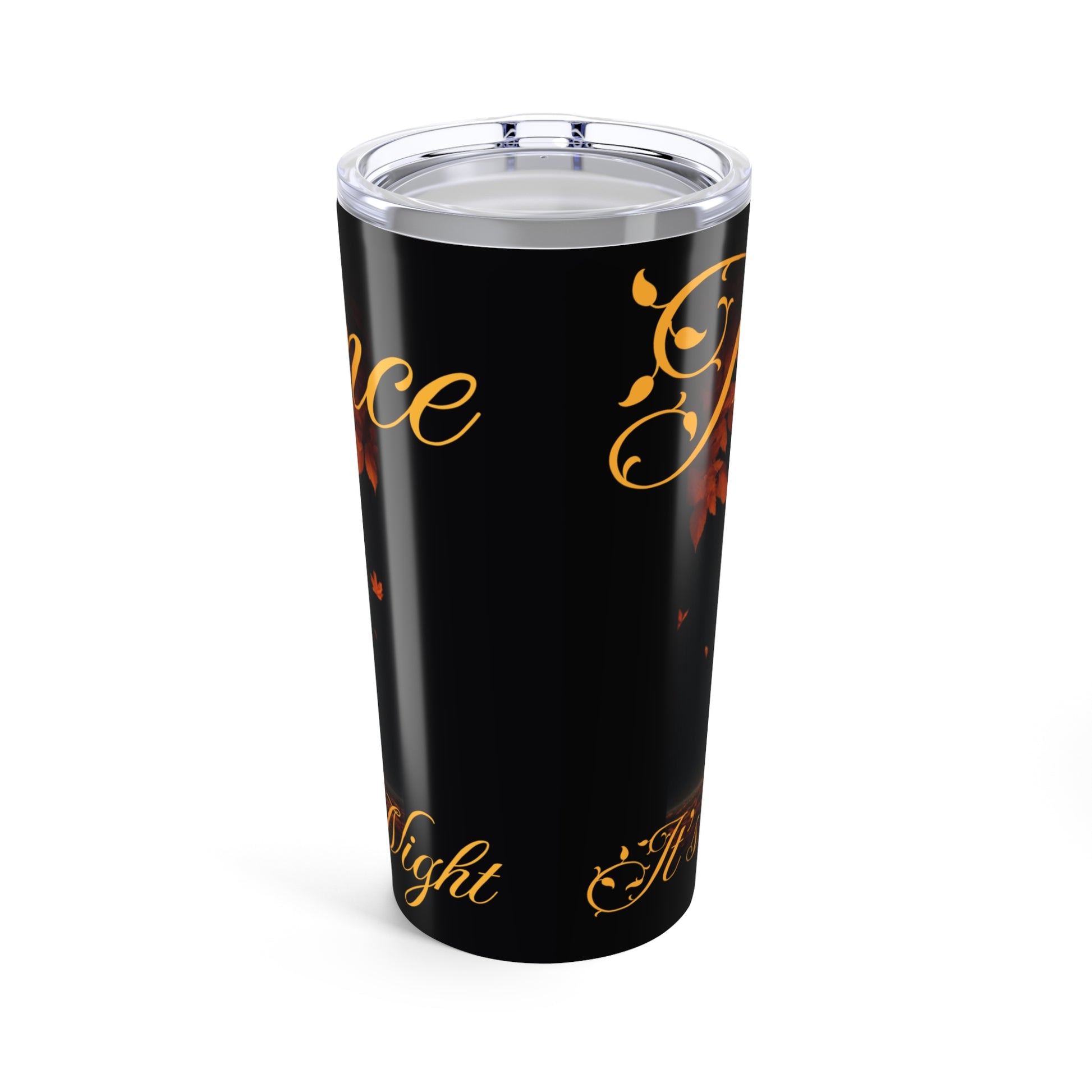 Romantic Autumn Moondance 20oz Tumbler - Perfect for Cozy Nights & Special Celebrations, Gift for Van Morrison and Music Lovers - Schmartypants