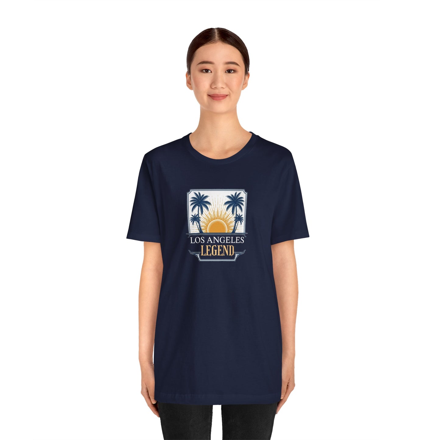 Los Angeles Legend Tee, Unisex Short Sleeve Shirt, California Pride, Summer Vibe, Travel Gift, Casual Wear, L.A. Souvenir Tee