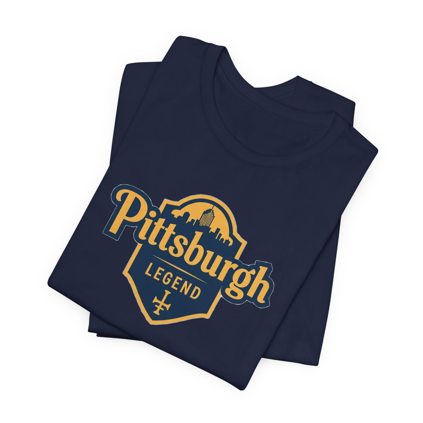 Pittsburgh Legend Tee - Unisex Jersey Short Sleeve T-Shirt, Perfect for Sports Fans, Gifts, Casual Wear, Team Spirit, Pittsburgh Souvenir Tee