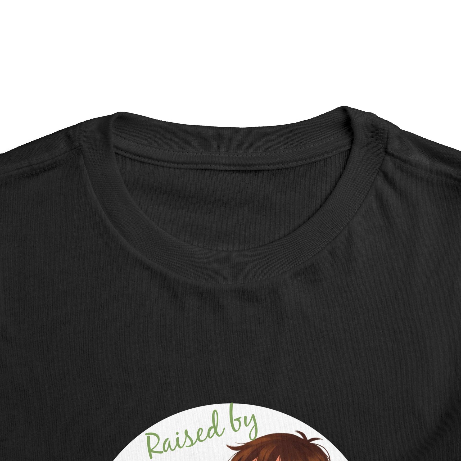 Cute, Funny Toddler Tee - "Raised by Meerkats" Design - Schmartypants