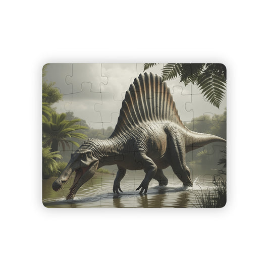 Dinosaur Puzzle for Kids, 30-Piece Spinosaurus Puzzle, Fun Educational Toy, Perfect Birthday Gift, STEM Activity, Dinosaur-Themed Decor