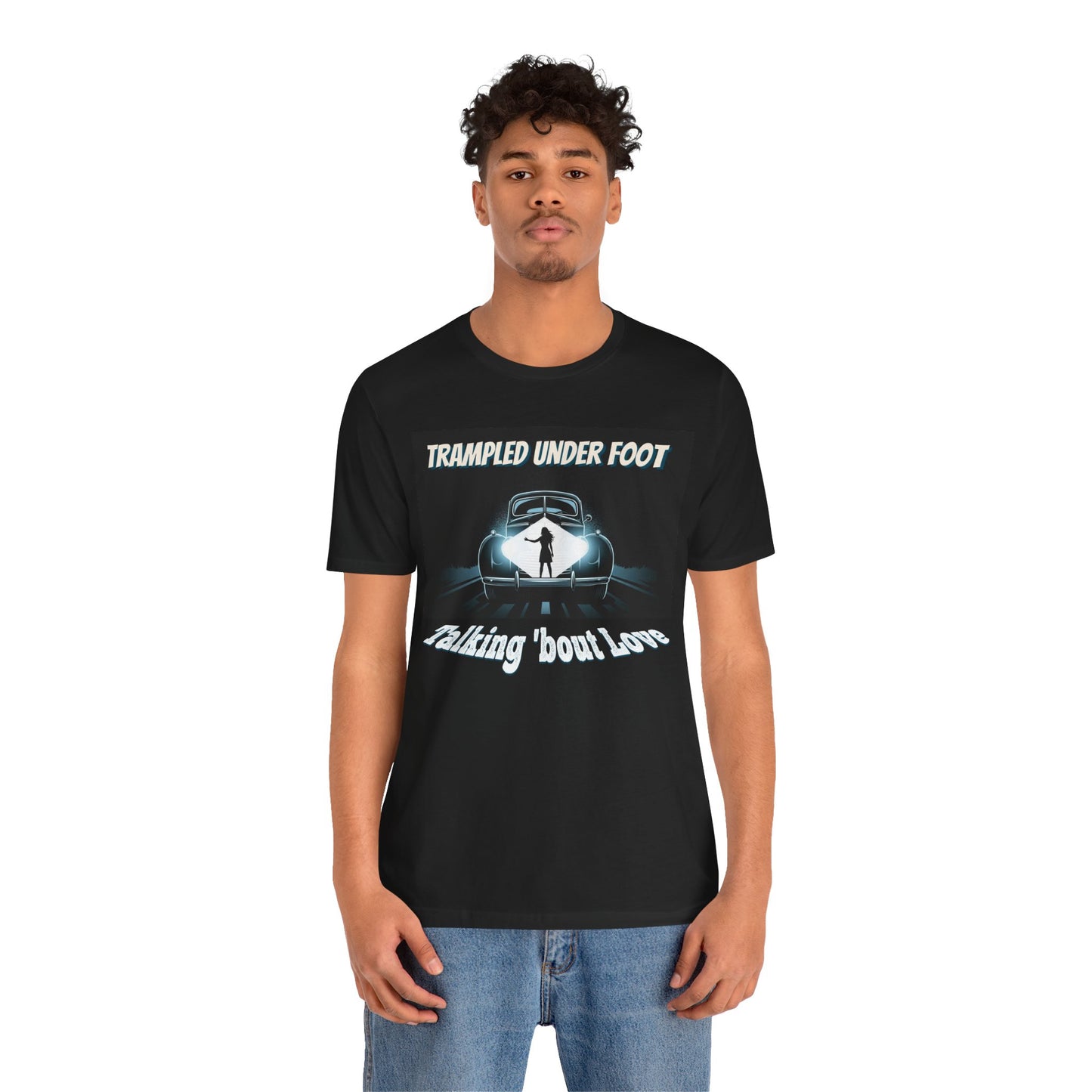 Trampled Under Foot Graphic Tee for Music Fans, Unisex Jersey Tee, Concert Outfit, Gift for Musicians, Festival Apparel, Led Zeppelin fans