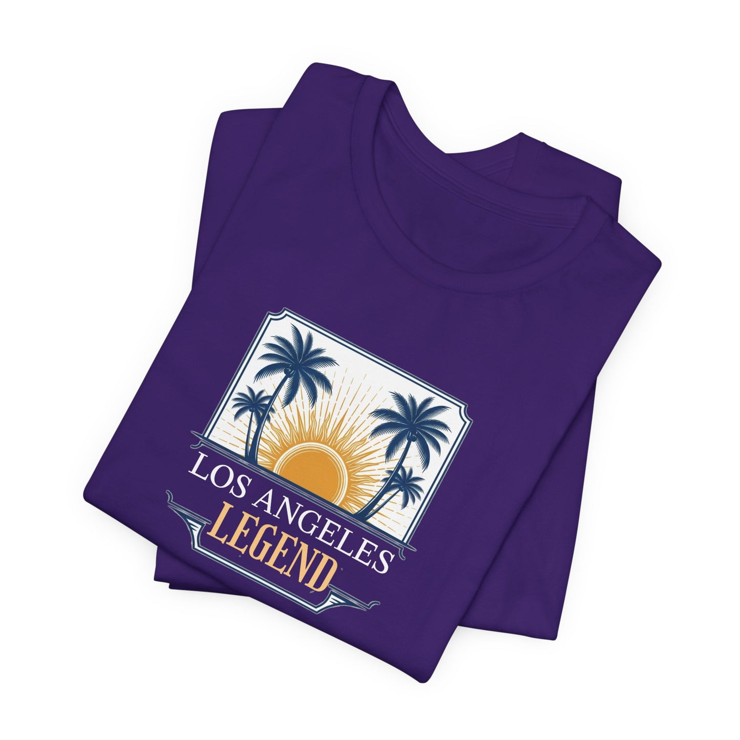 Los Angeles Legend Tee, Unisex Short Sleeve Shirt, California Pride, Summer Vibe, Travel Gift, Casual Wear, L.A. Souvenir Tee