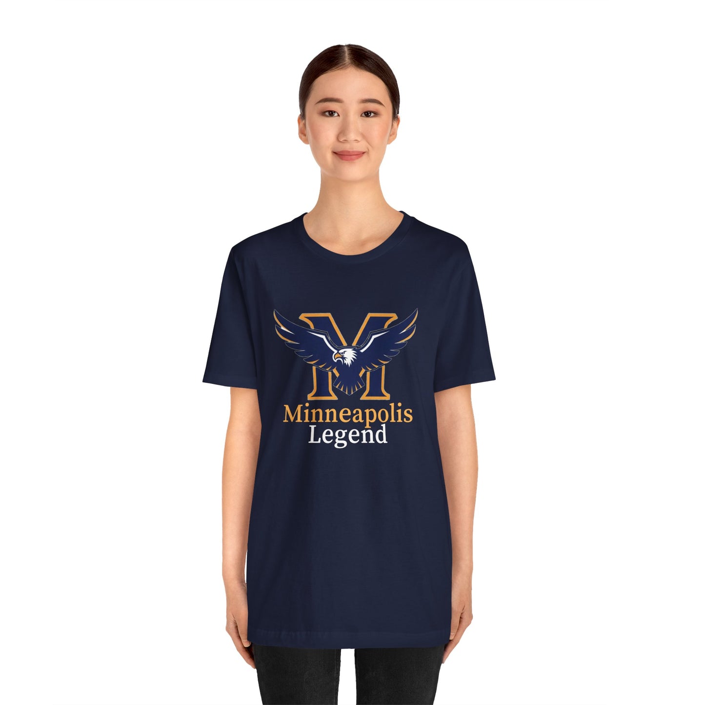 Minneapolis Legend Unisex Jersey Tee - Casual Wear, Sports Lover Gift, College Apparel, Team Spirit Shirt, Birthday Present