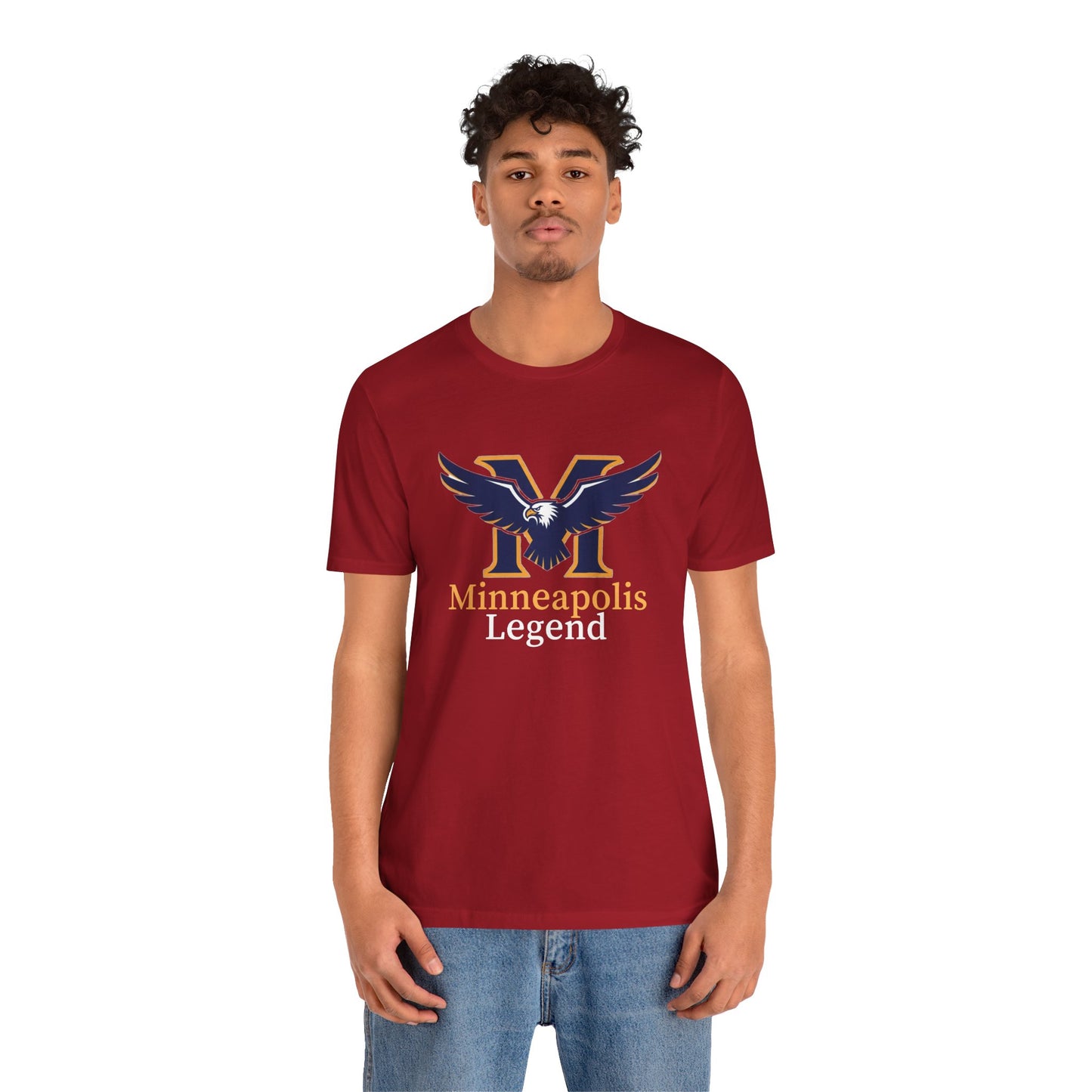 Minneapolis Legend Unisex Jersey Tee - Casual Wear, Sports Lover Gift, College Apparel, Team Spirit Shirt, Birthday Present